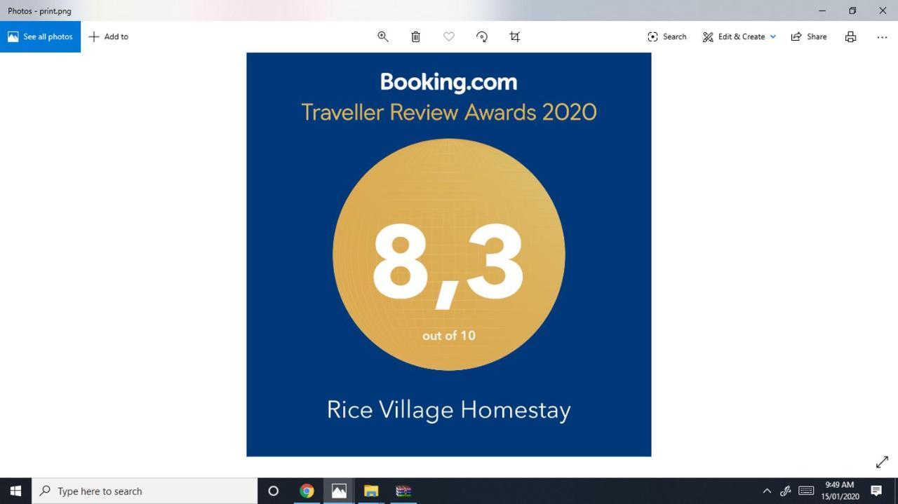 Rice Village Homestay ฮอยอัน ภายนอก รูปภาพ